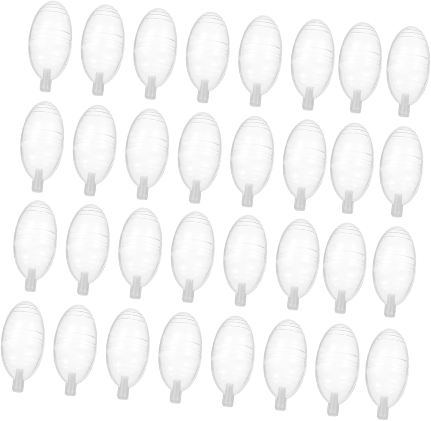 30pcs Dual Tone Squeaky Whistles Fun Plastic Sound Toys for Clothing Accessories for Crafts Toys and Outdoor Activities