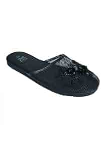 美品　 SLIPPER BLACK サイズ 5 (23cm) Versace Allover Towel Slippers Black | VERSACE US
