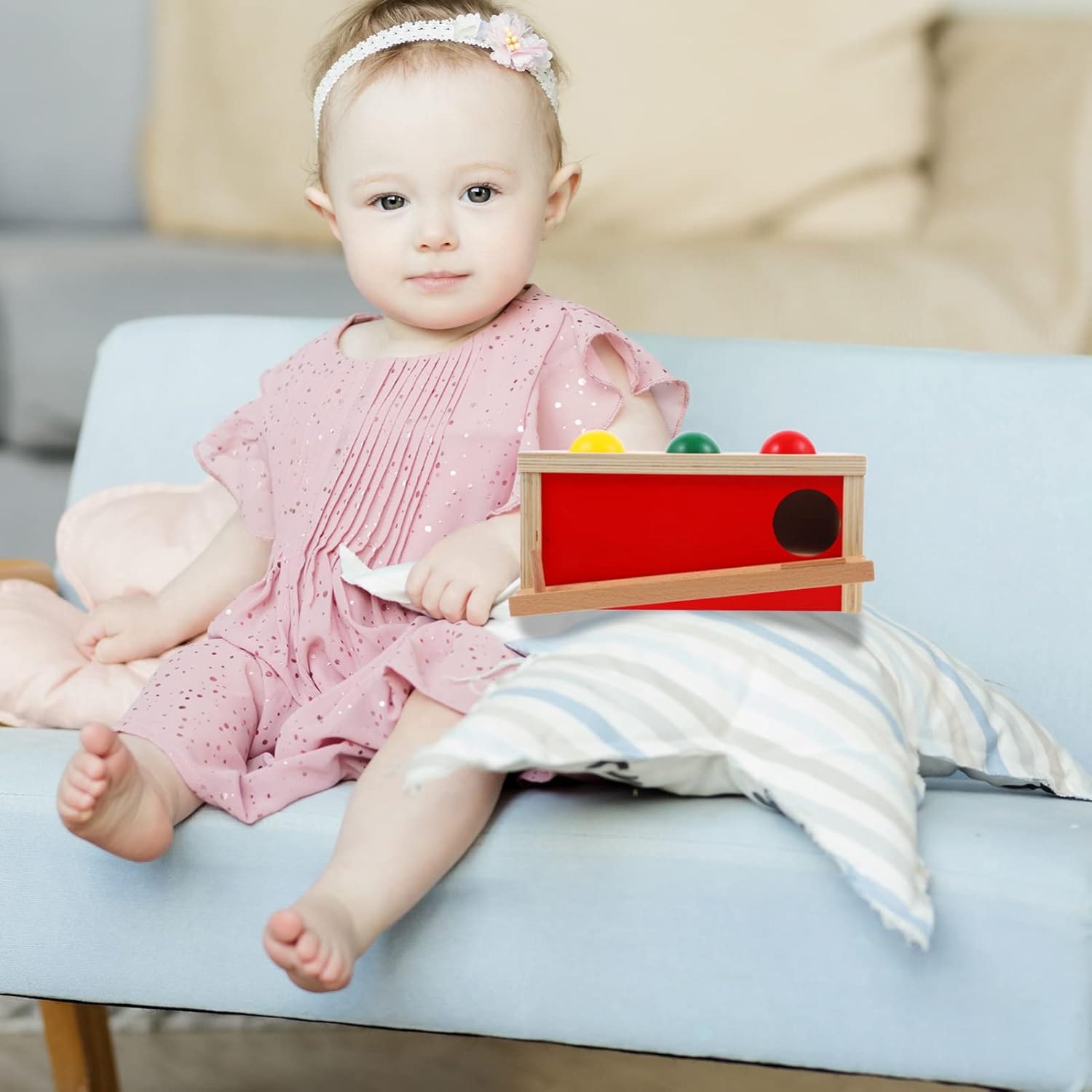 1 Set Educational for Promotes Hand Coordination Motor Skills for Months Engaging Stem Activity for Fine Motor Development