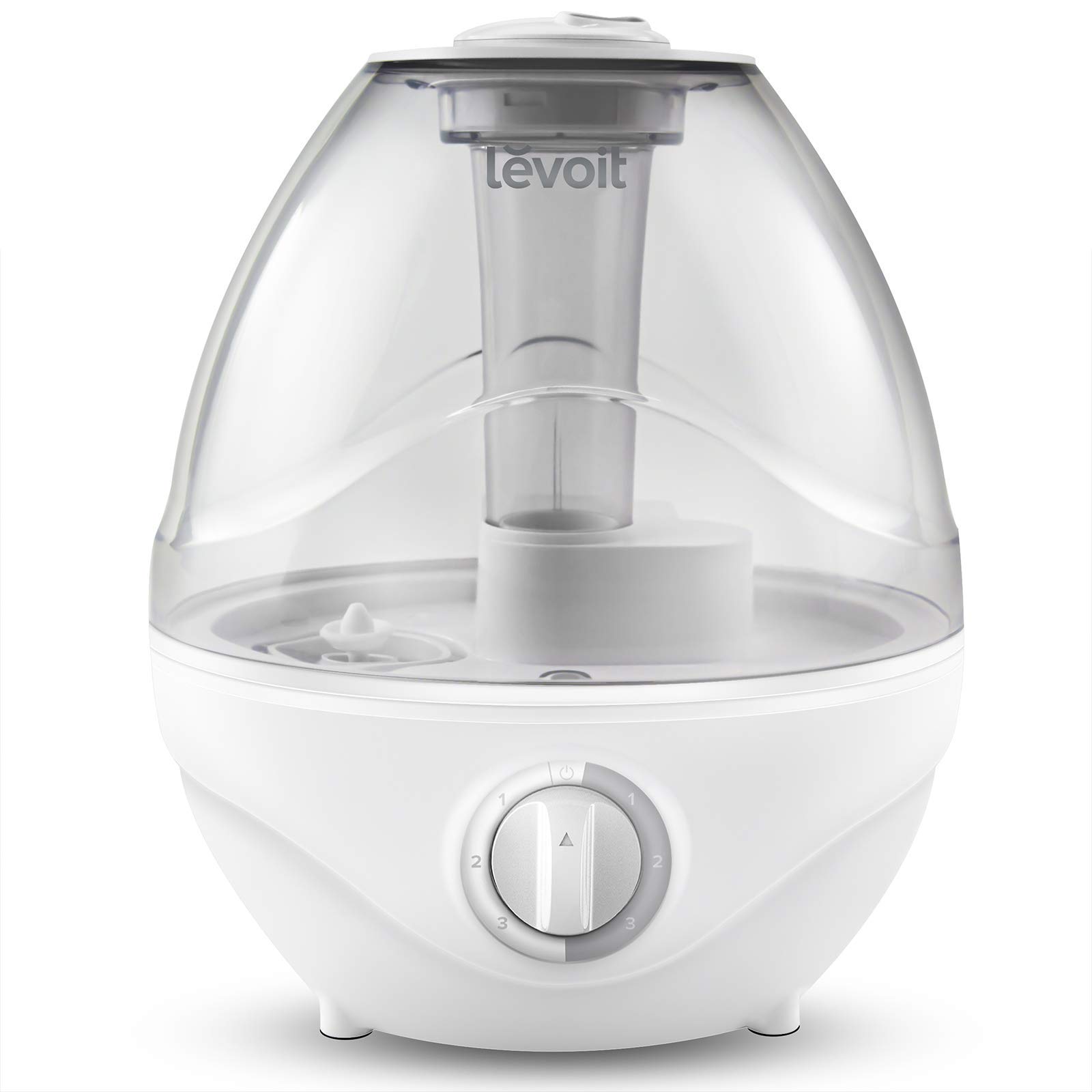 LEVOIT Humidifiers for Bedroom Large Room (2.4L Water Tank), Cool Mist for Home Whole House, Quiet for Baby Nursery, Adjustable 360° Rotation Nozzle, Ultrasonic, Auto Shut off, Night Light, BPA-Free