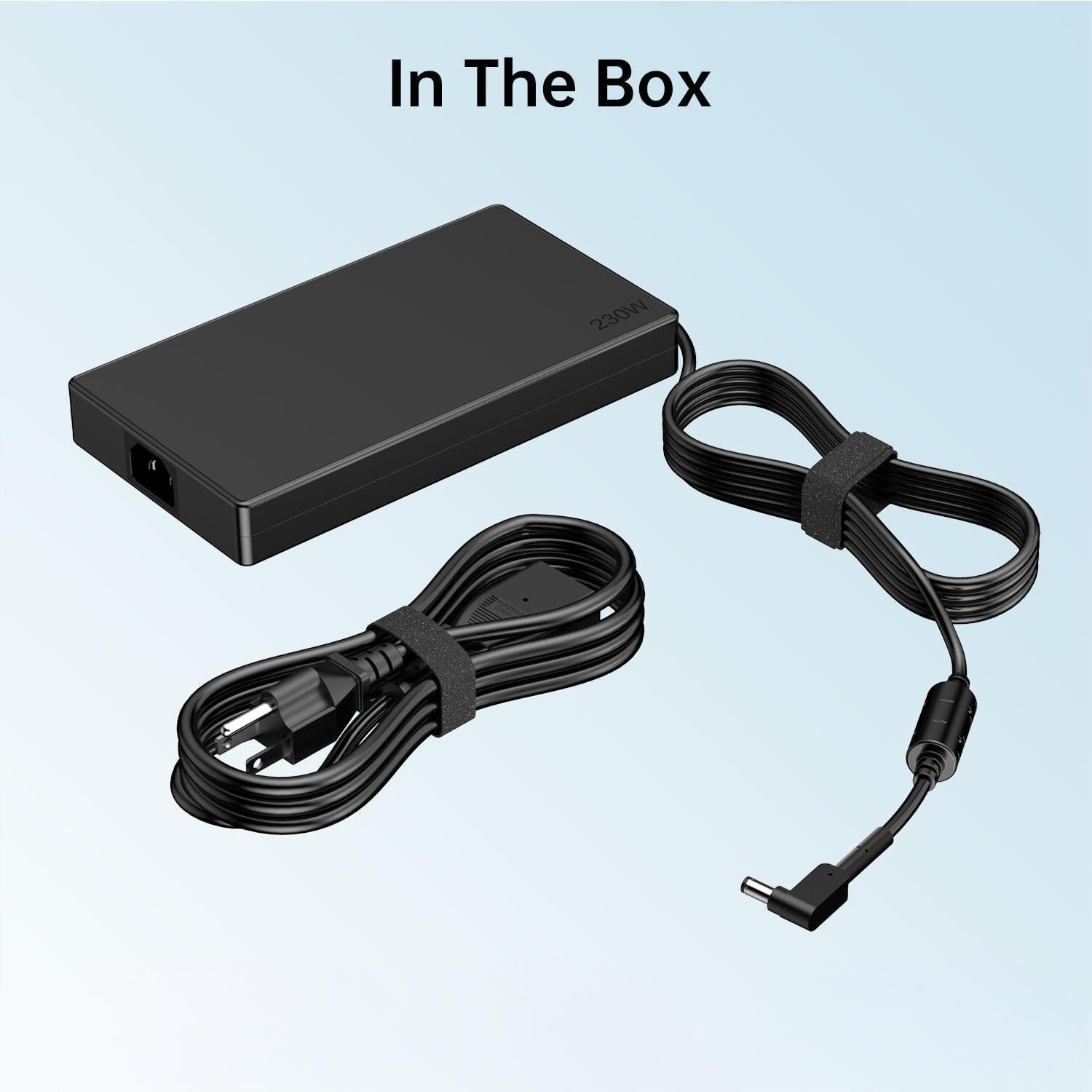 230W Charger Fit for Acer Predator Helios 300 PH315-54/53, Helios/Triton Neo 14/16 PHN14-51 PTN16-51, Triton 300/500, Nitro 16 AN16/ 17 AN17/ 5 AN515-58 Laptop Power Supply Adapter