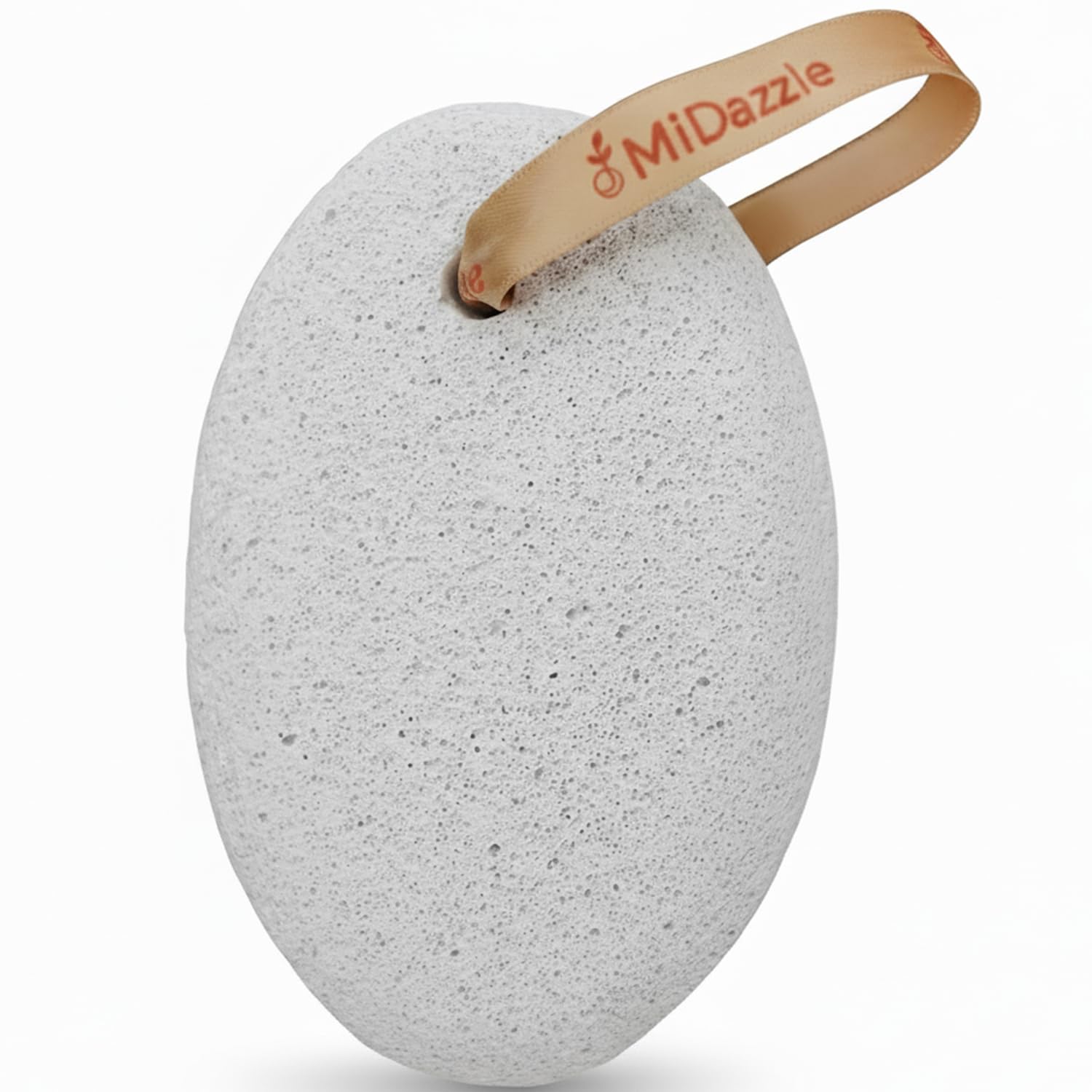 Midazzle Oval Shaped Pumice Stone - Medium (White)-image-37