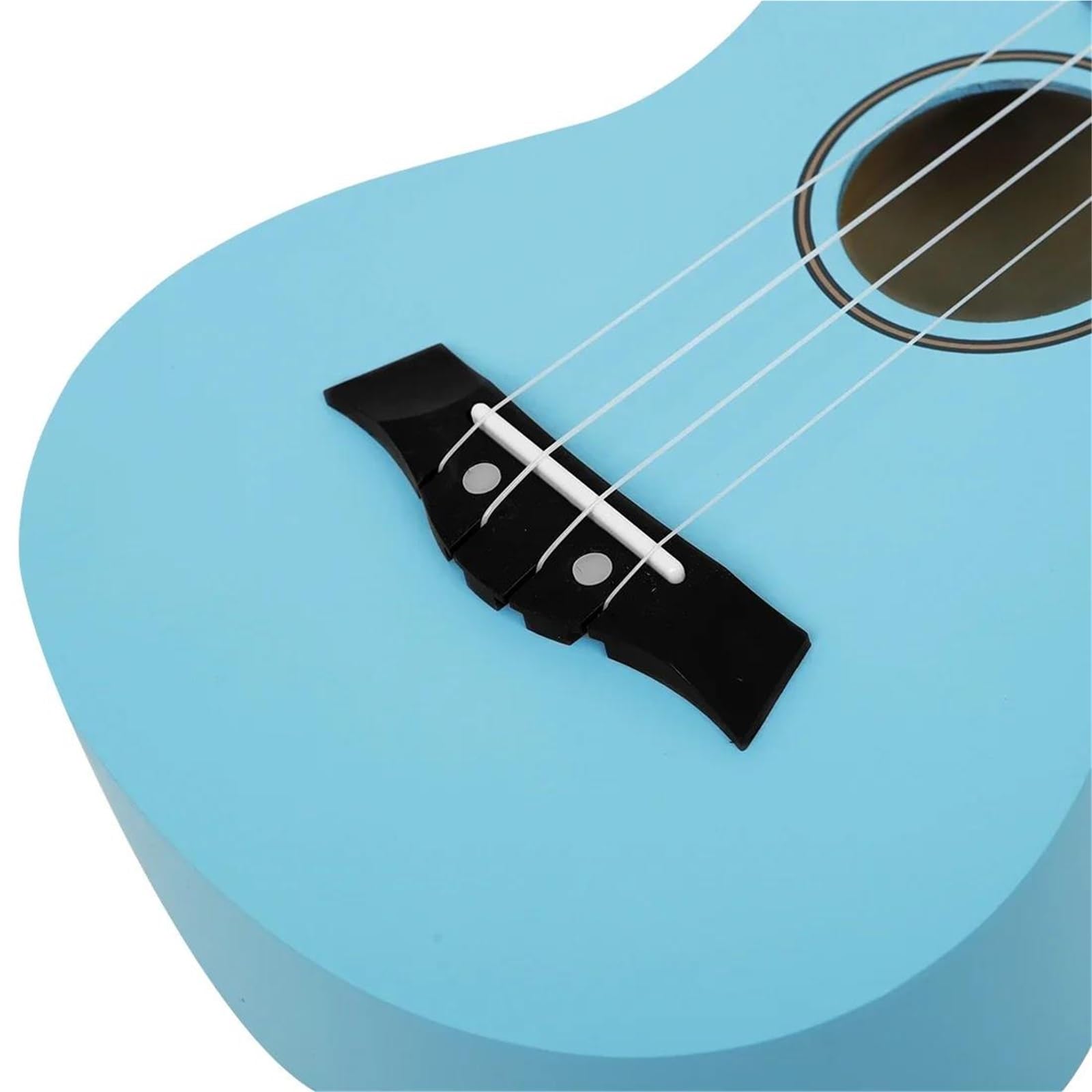 Ukulele 23calowe Ukulele Z Lipy Niebieskiej Tłumionej Gitary Ręcznie Polerowane Profesjonalne Wykonanie Koncertowe