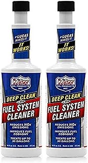 Lucas Oil 10512 Deep Clean Fuel System Cleaner - 16 Ounce (Pack of 2)