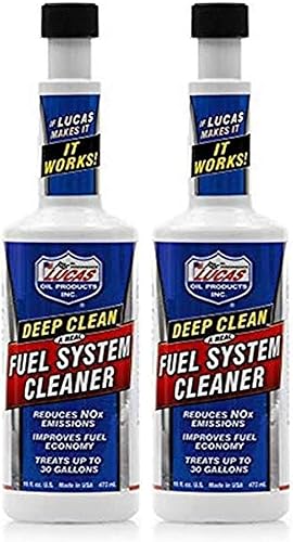 Miniatura 3 de Lucas Oil 10512 limpiador del sistema de combustible, limpieza profunda, 16 oz.