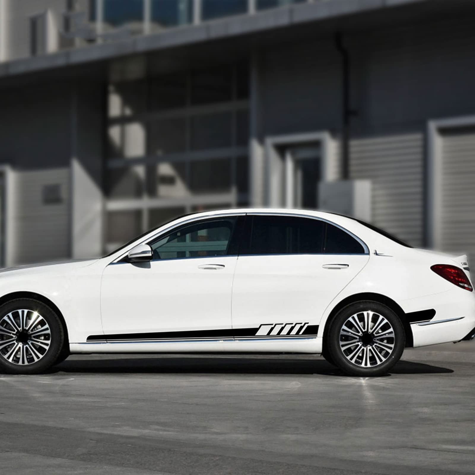 Stickers Side For Mercedes Sl Slk C63 And CLA - 507 AMG Side Bands Stripes Decoration Complete Set - Foto 4