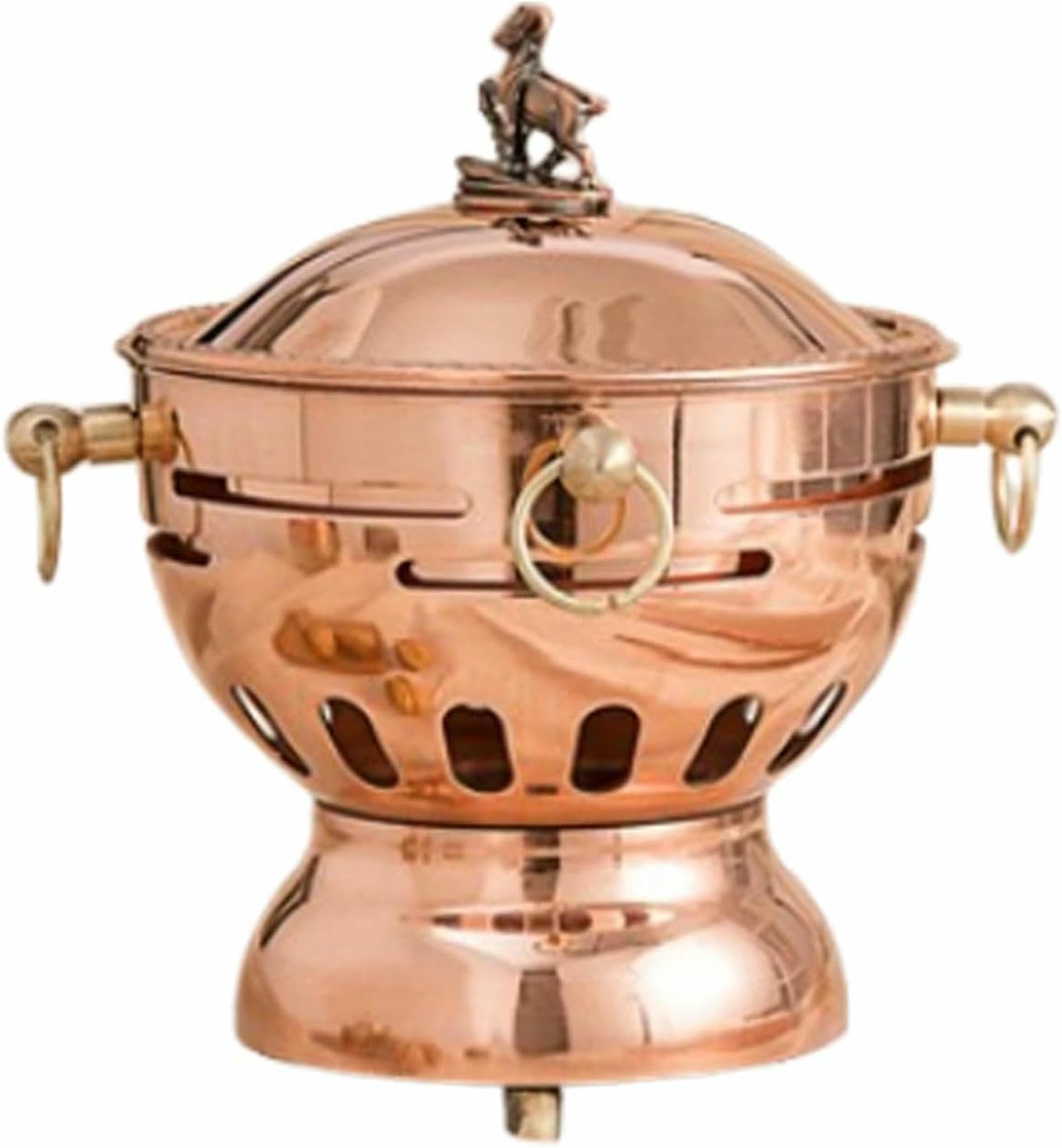 Petit cuivre à la cuisson lente pour fondues et repas conviviaux