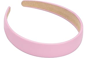 1 Inch Pink Padded Headband for Women