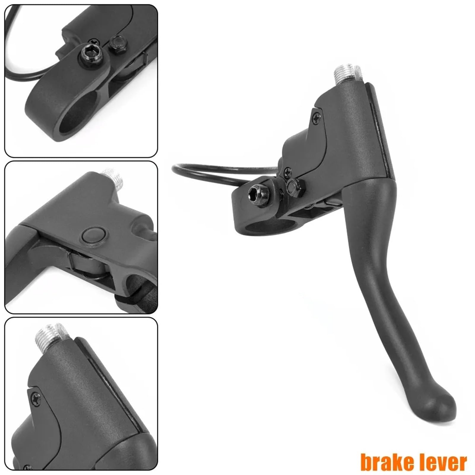 Maniglia del Freno Compatibile for Lo Scooter Elettrico Segway Ninebot Max G30 Leva del Freno Accessori for la Guida del Freno a Dito for Skateboard in Lega di Alluminio