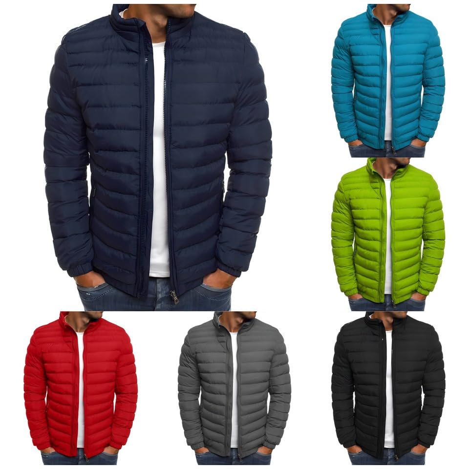 Veste rembourrée imperméable pour rester au sec et au chaud hiver - 2