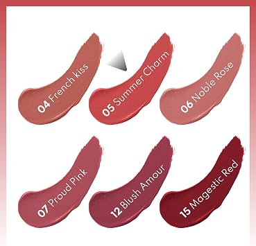 Note Cosmetics Matte Queen Lipstick 05 Summer Charm Kalıcı Likit Ruj, Pembe