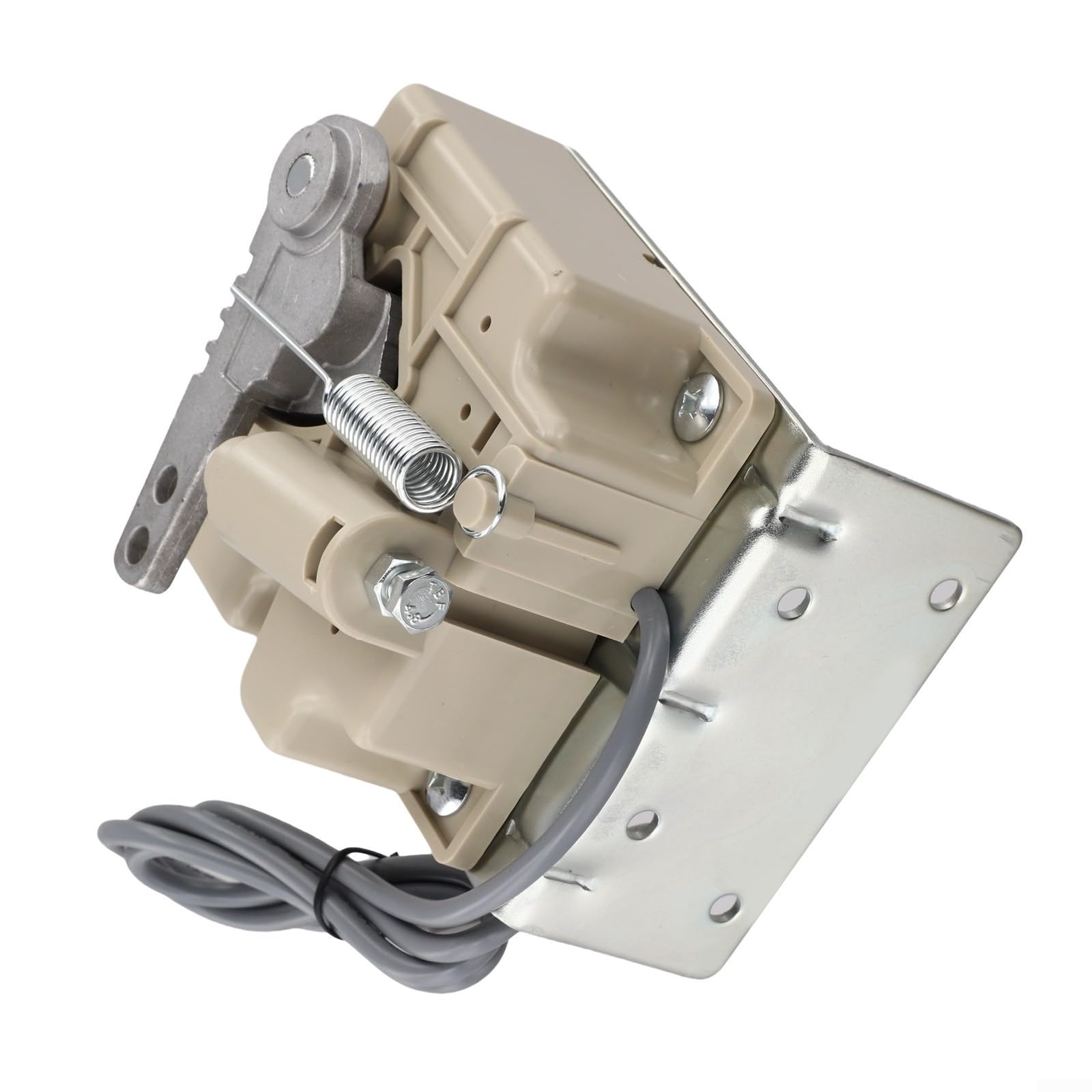 Regulador de pedal para máquinas de coser Jack A2/A2S/A3, 6380, 781D/781E, 9270D – Pieza de repuesto con conector de 4 pines y 3 cables para control industrial, control de velocidad preciso, ABS