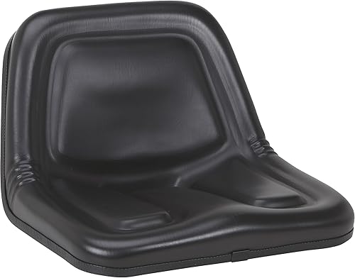 K & M Asiento de tractor de césped, color negro, número de modelo 7486