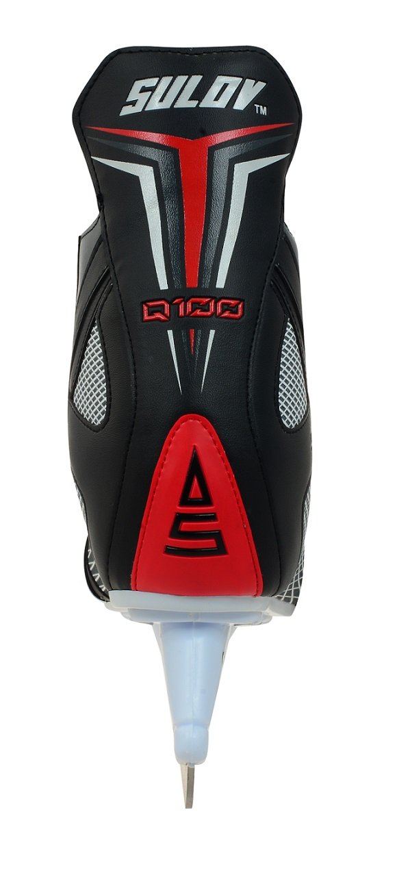 SPORTTEAM Sport Équipe Homme Q100 Patins à Glace 42 cm Noir