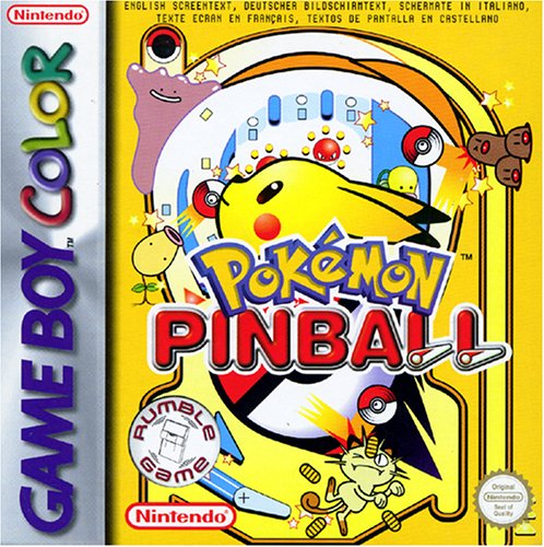Pokemon Pinball mit Rumble Effekt - [Game Boy Color]