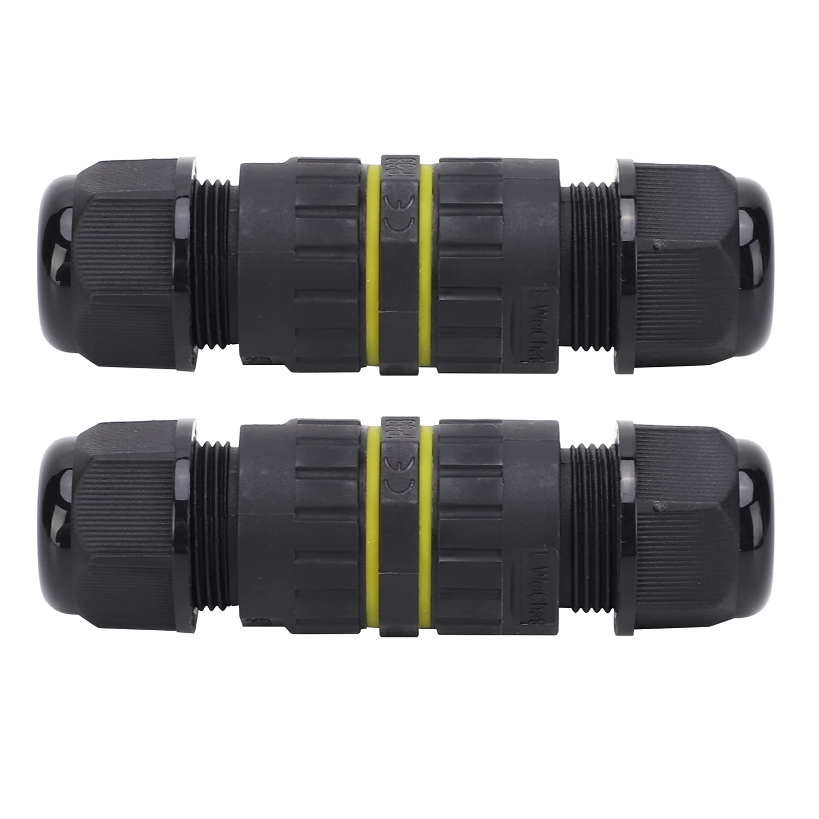 Conector exterior ignífugo anticaídas térmicas en cables de 7mm 8