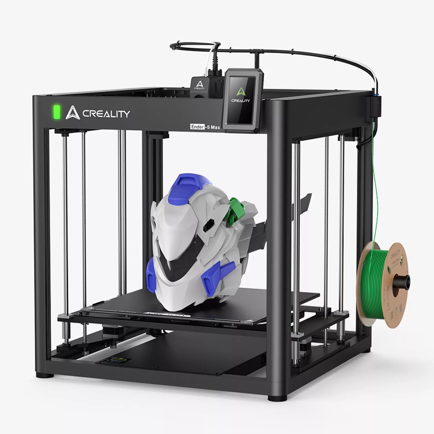 Creality Ender-5 Max 3D stampante, grande spazio di 400 × 400 × 400 mm, velocità di stampa CoreXY ultra veloce di 700 mm/s, controllo intelligente con Creality OS per stampe