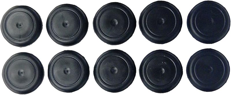 Tampão de borracha para furo de drenagem do assoalho Caplugs 25 mm – Pacote com 8