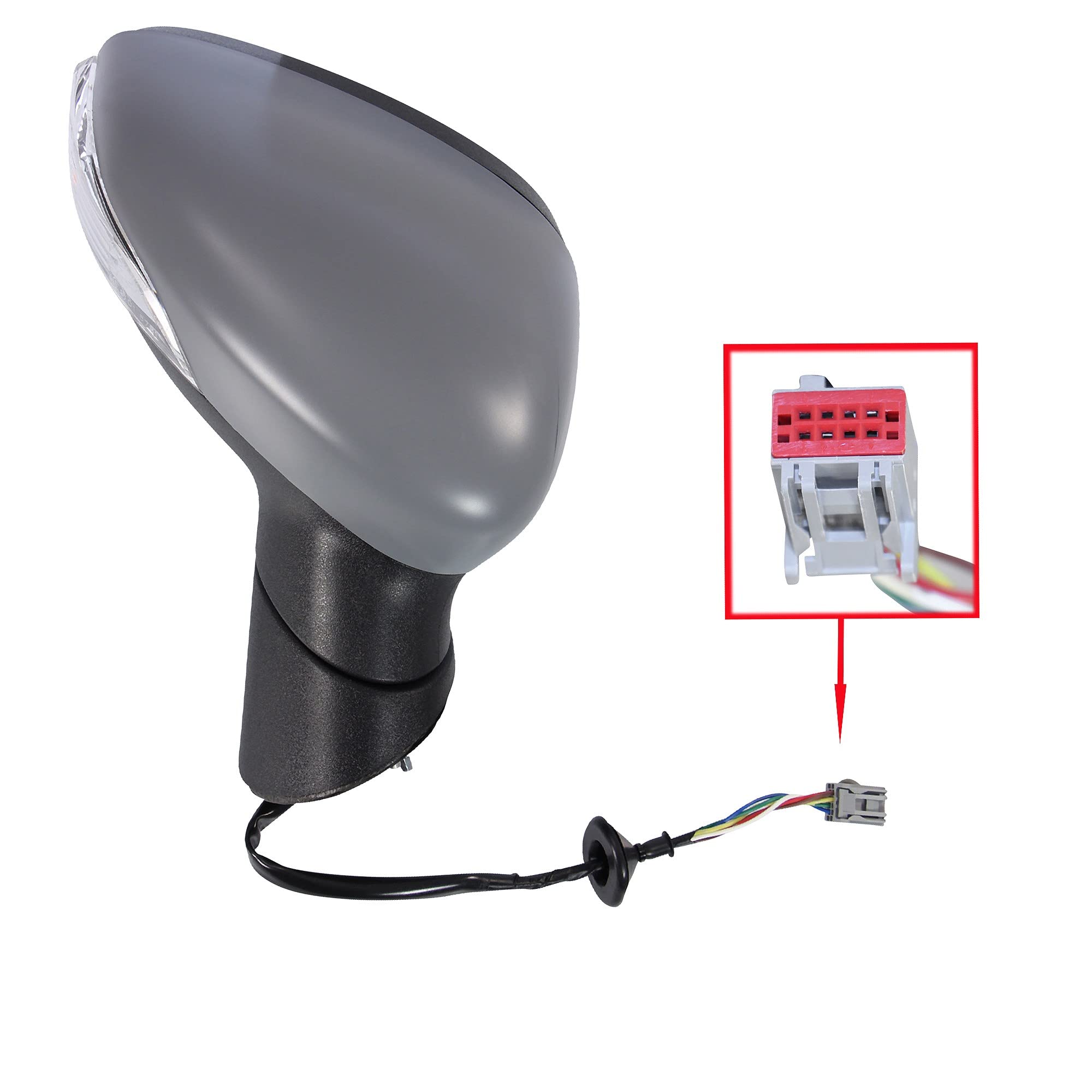 ATEC Germany 1x Rétroviseur extérieur électrique droit chauffant