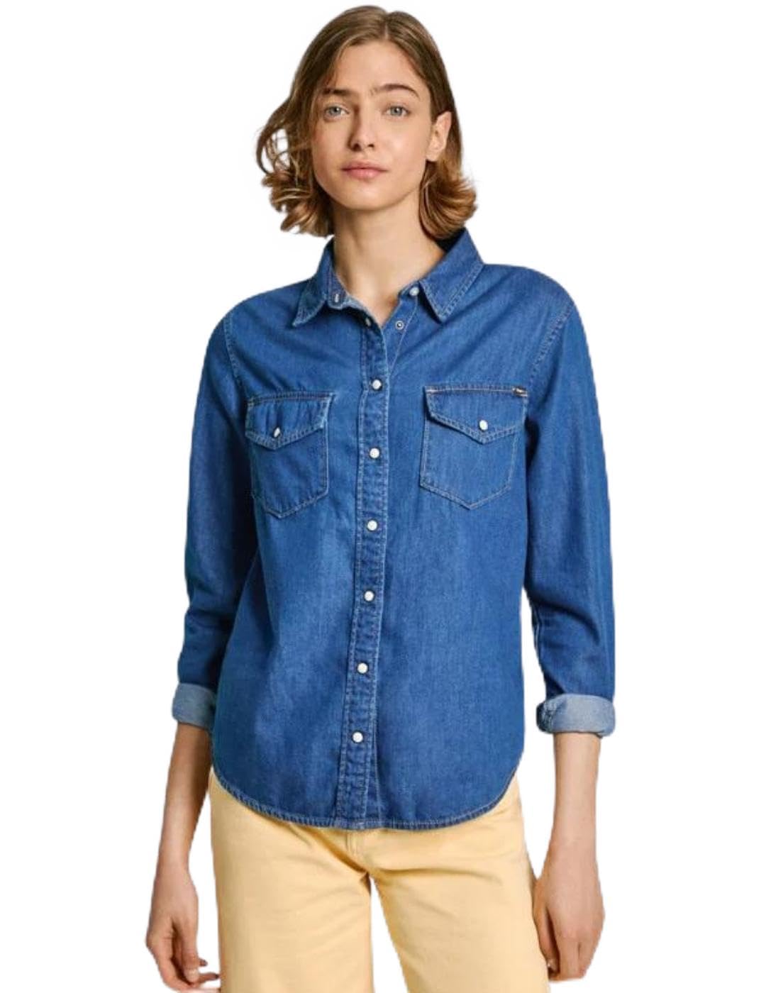 Pepe Jeans Koszula dżinsowa Kobiety Regularna Koszula Pl304894