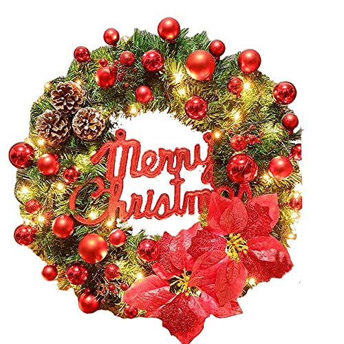 Weihnachts-Stirnband Mit Beerenkrone – Roter Blumenkranz Als Kopfschmuck Für Festivals, Partys Und Feiern