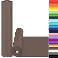 Vista 19 de Papel de regalo negro de 15 x 390 pulgadas, rollo de papel kraft para tablón de anuncios, papel de arte, caballete de póster, rollo de papel