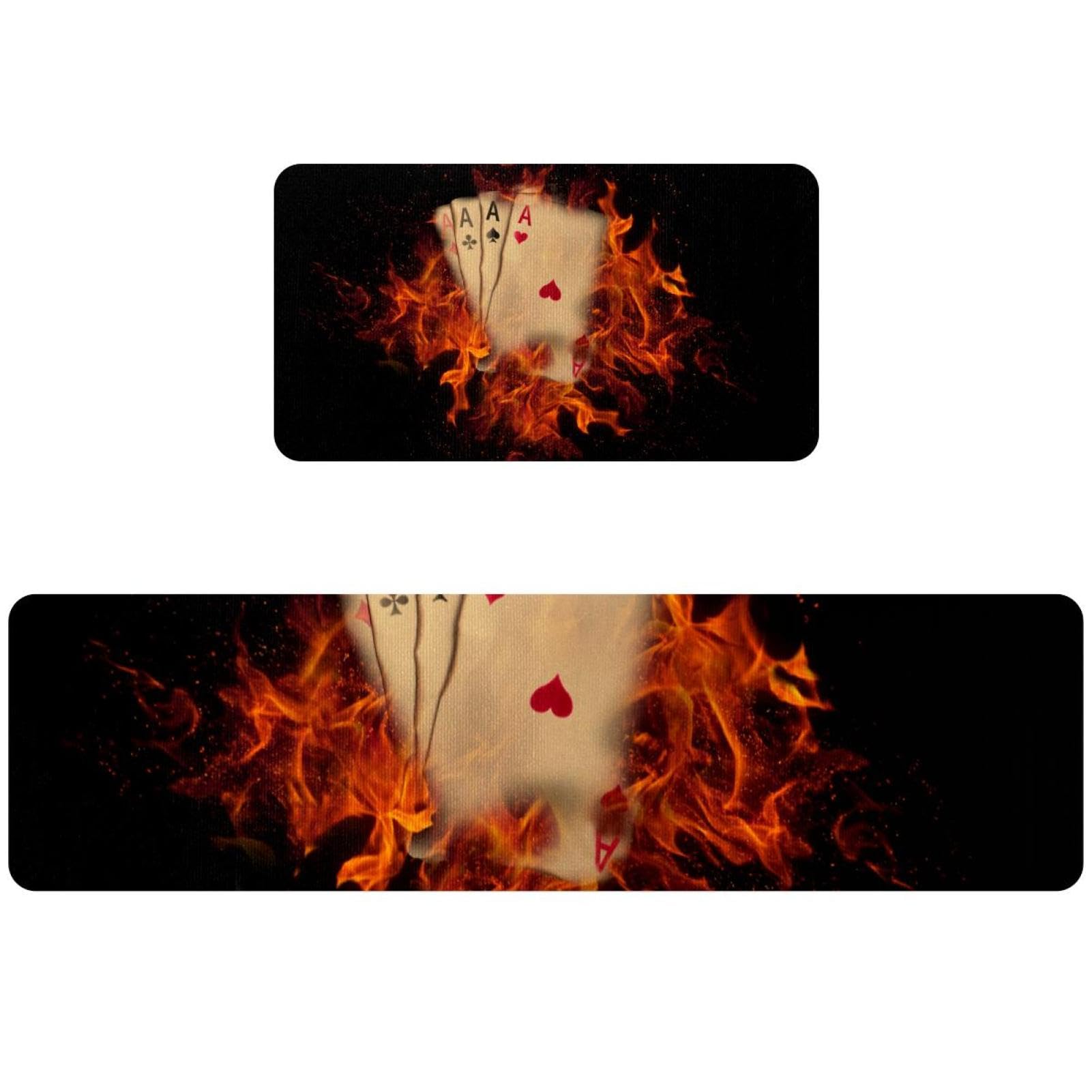 Tapis de cuisine lavables et antidérapants lot de 2 protection maximale pour buanderie