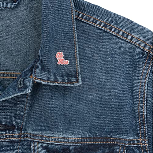 Image of Desert Cactus University of Mississippi Lapel Pin OLEMISS Rebels Made of Metal for Formal Wear, Bag and Hat Jewelry, and Tie Tack