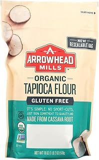 Arrowhead Mills Organic Tapioca Flour, Gluten Free, 18 oz - Case of 6