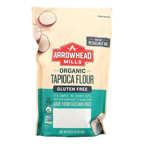 Harina de arroz integral libre de gluten y orgánica Arrowhead Mills