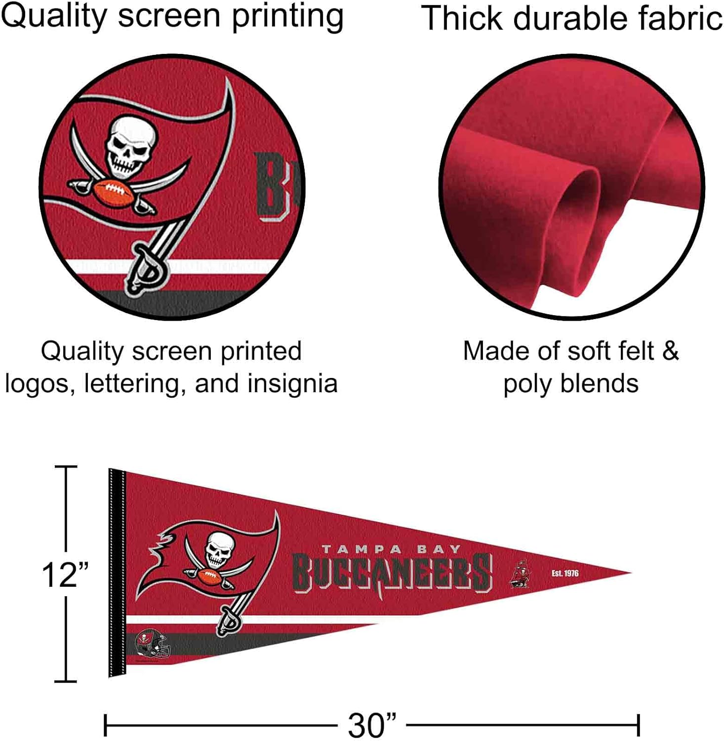 Tampa Bay Buccaneers Pennant Banner Flag 20 61HASa4LKFL. AC SL1500