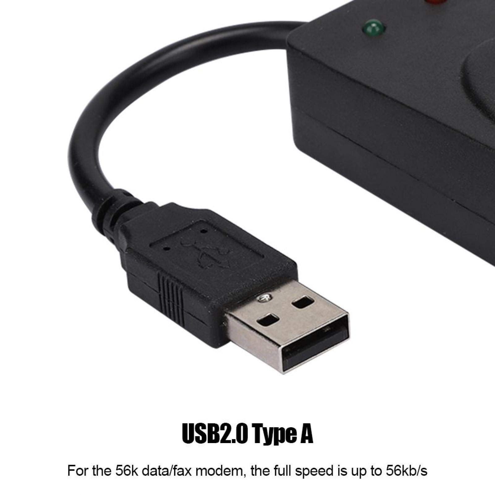 Pilote de Modem Externe USB2.0 56K Double Port pour 7/8/10/XP, Identification de l'appelant