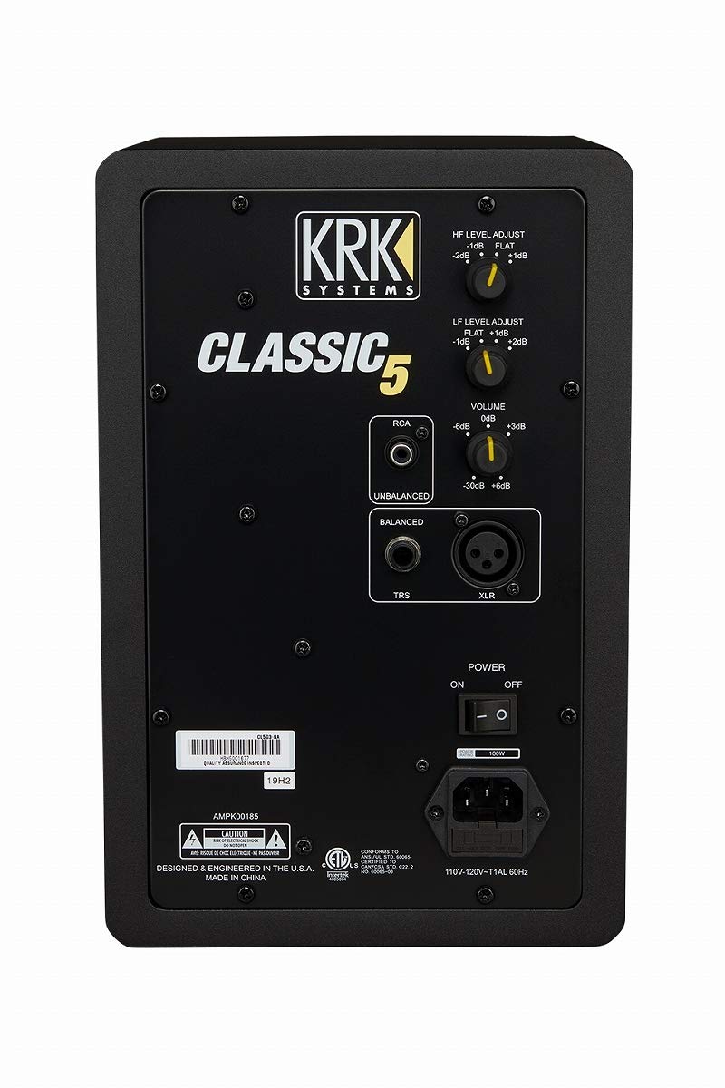 【連休明け記念】KRK ROKIT Classic 5 モニタースピーカー Amazon.co.jp: KRK RP7G5 ROKIT 7世代ファイブ 7インチ パワード