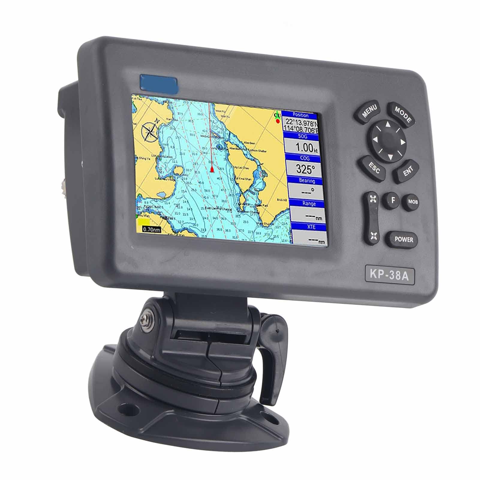 Navegador GPS para Barcos Marinos, Trazador Gráfico con Pantalla LCD y Transpondedor AIS Clase B para Entusiastas de la Navegación Náutica