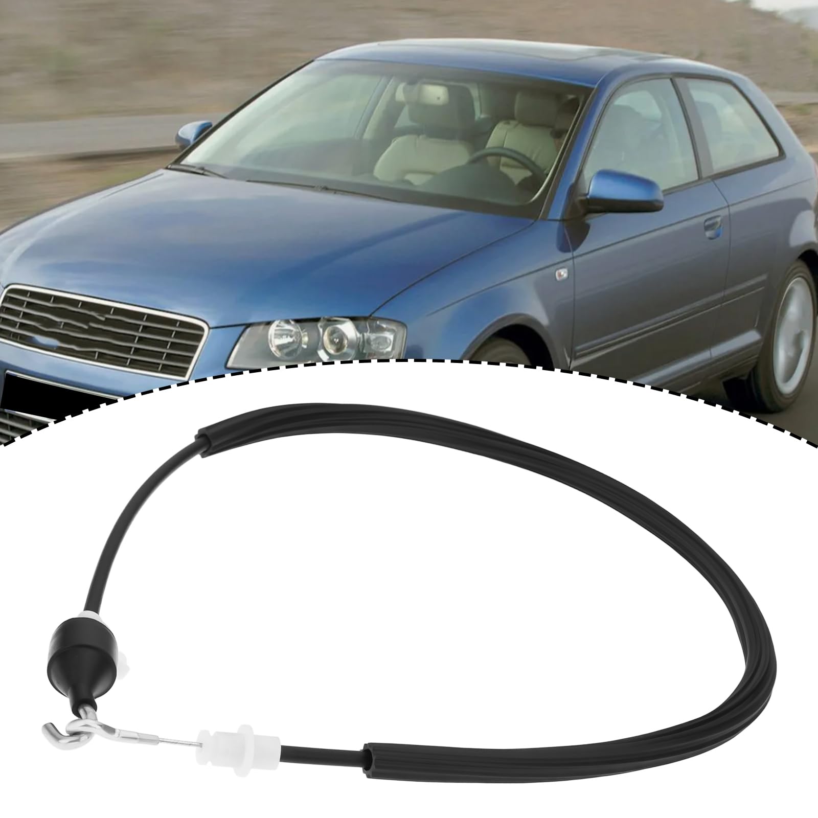 EMSea Cable de bloqueo de puerta de coche 8L3837085 compatible con Audi A3 S3 Sportback compatible con limusina 1997-2003