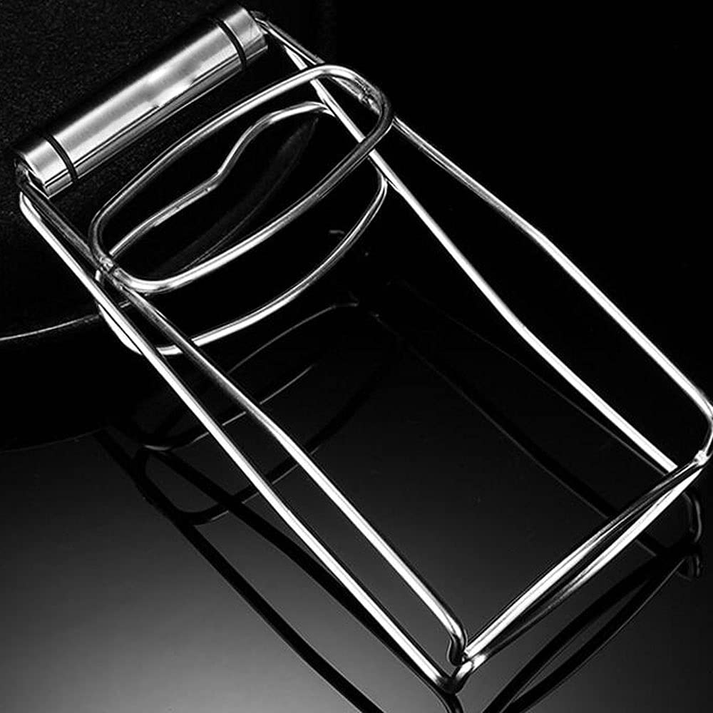 Pinces de Cuisine en Acier Inoxydable Robuste, Convient pour la Cuisine, Taille : 18,4 cm x 7,6 cm x 9 cm, 1 pièce.