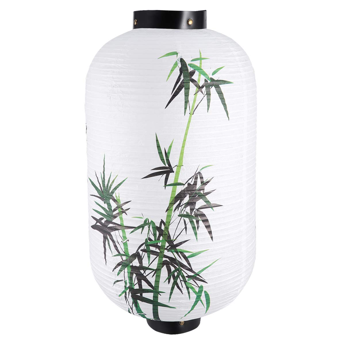 Japanese-Style Lantern Bamboo Painting Pattern Paper Lantern Hanging Ornament Hanging Decor for Shop Home Activities