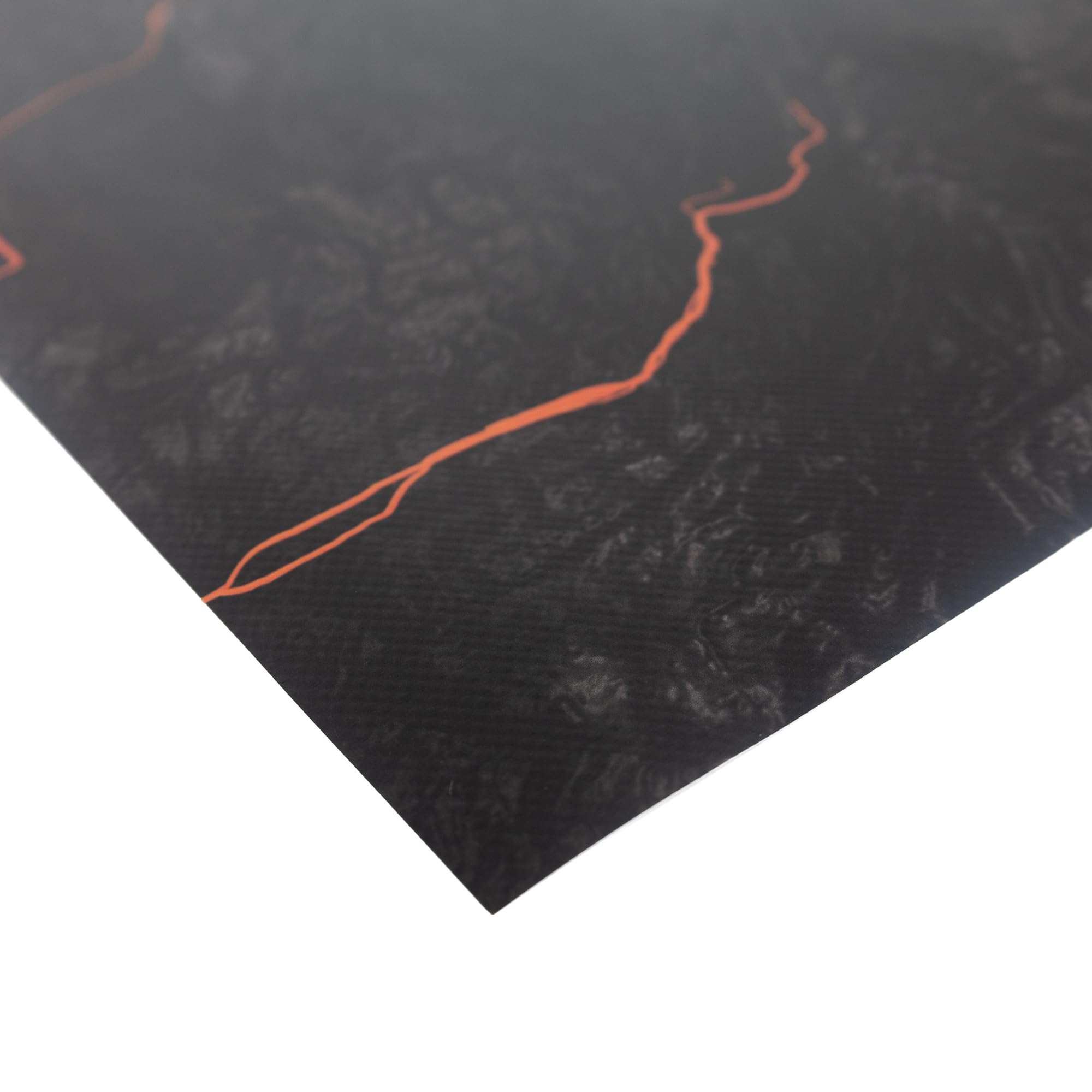 Tappetino per Wargaming compatibile con Age of Sigmar - 44" x 60" / 112 x 152 cm - Lava Campi