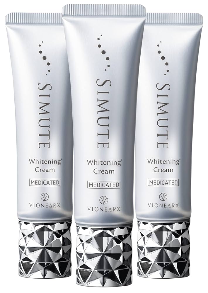 【新品未使用】 SIMUTE シミュート 薬用美白クリーム　 30g×6本 Amazon.co.jp: シミュート SIMUTE ハイドロキノン トラネキサム