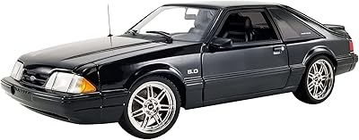 Toy Cars 1990 5.0 Custom Black Limited Edition to 1650 Pieces Worldwide 1/18 Diecast Model Car by GMP 18960