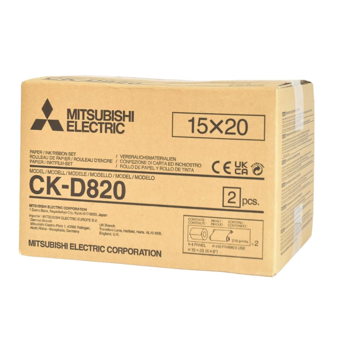 Mitsubishi CK-D 820 10x15 cm 2x 430 Prints