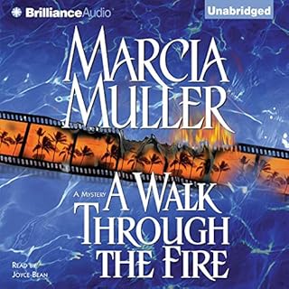 A Walk Through the Fire Audiolibro Por Marcia Muller arte de portada