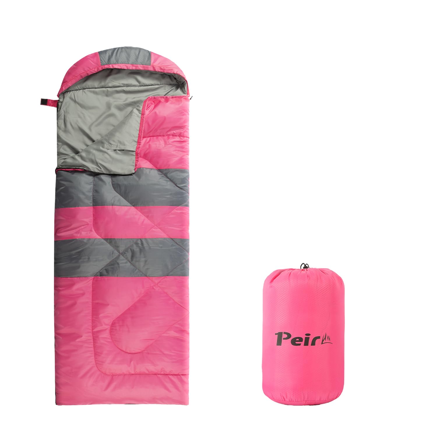 Sleeping Bags Camping Sleeping Bag for Adults 3 Season Warm Cool Weather Lightweight Waterproof Sleeping Bags for Indoor