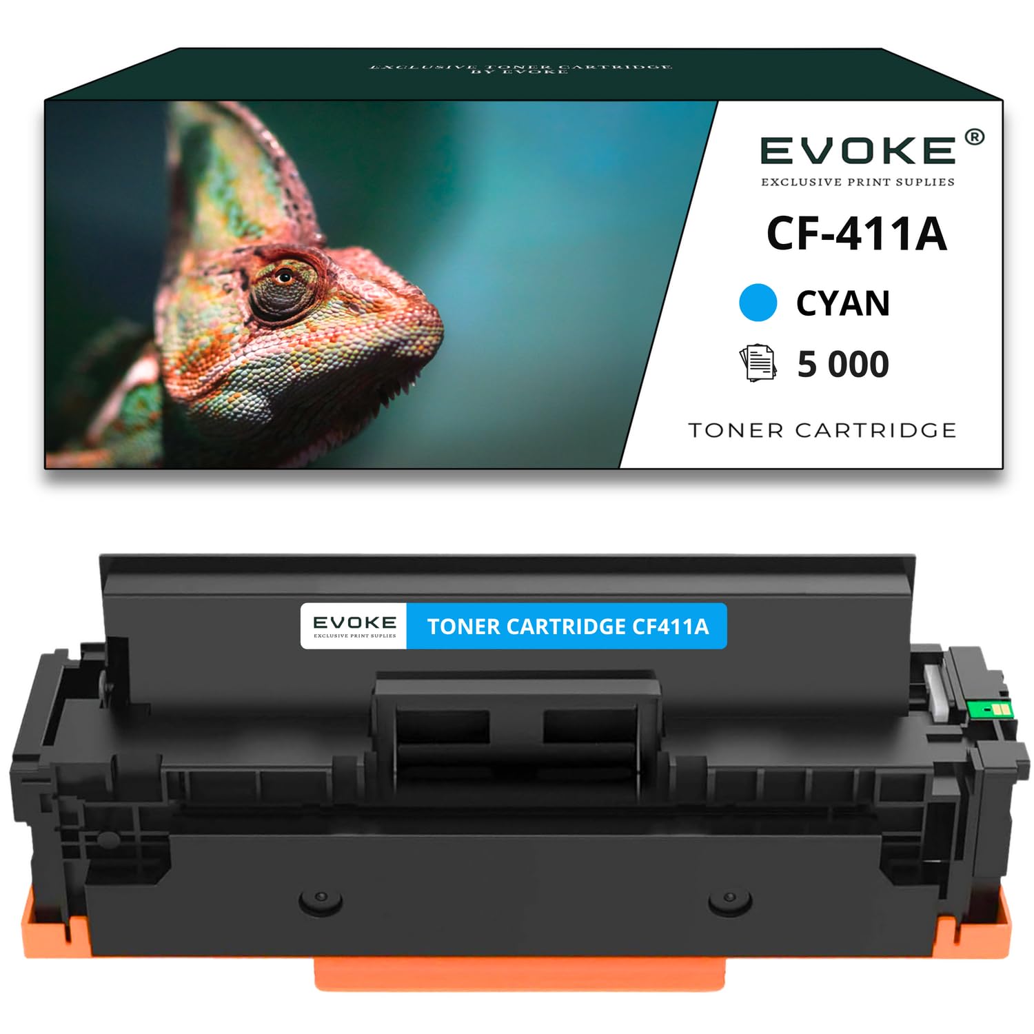 EVOKE CF380X CF381X CF382X CF383X Toner Kompatybilny z HP LASERJET M351a M375nw M451dn M475dn (Zestaw CMYK) 12800 Stron