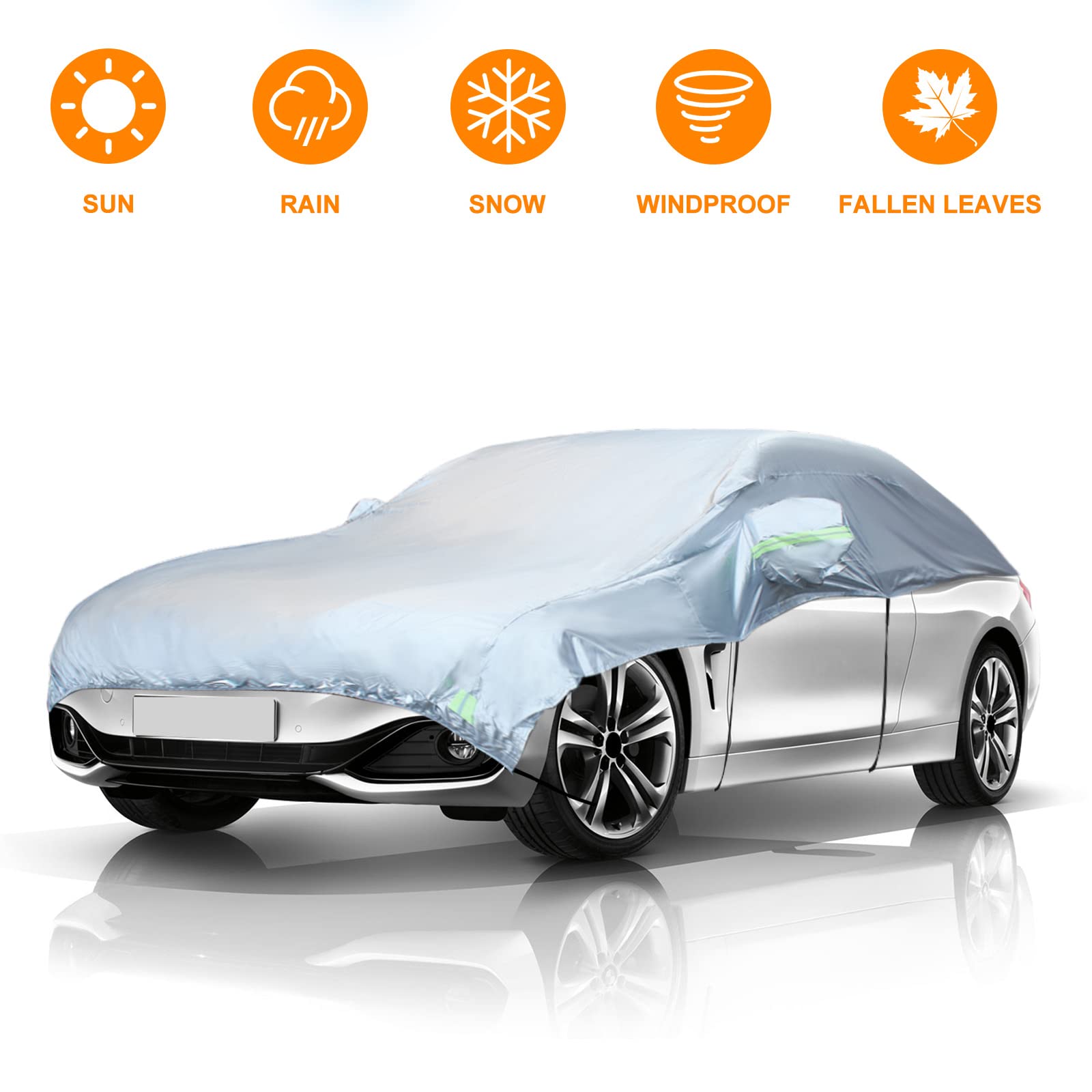 Copertura Auto Universale JNNJ Antipolvere E Impermeabile - Protezione UV - Foto 10