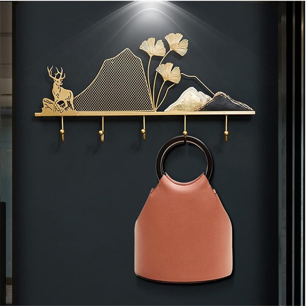 Metal Hook Entrance Hallway Storage Key Wall Clothes Hanger Bedroom Wall Decoration Coat Hangings Hooks