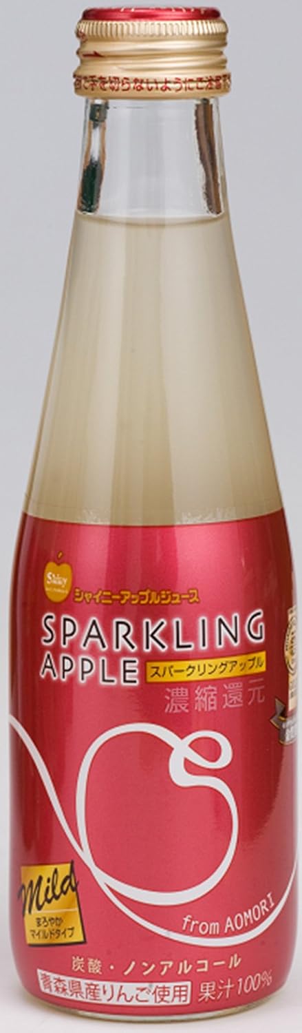 シャイニー 青森の味 スパークリングアップルジュース ドライ 瓶 0ml 24本 目安在庫 お試し価格 シャイニー 青森の味 スパークリングアップルジュース ドライ 瓶 0ml 24本 目安在庫 お試し価格