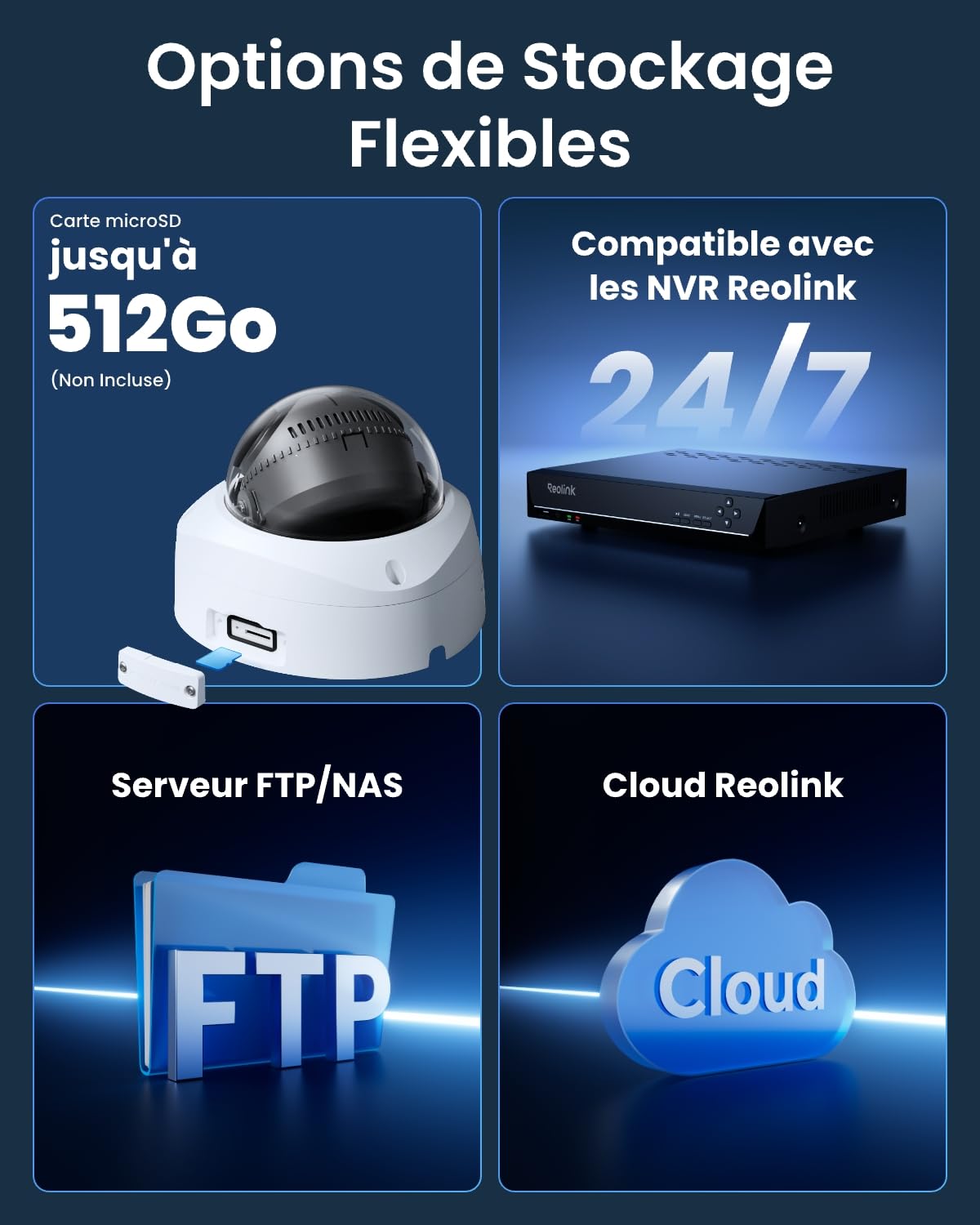 Reolink 16MP UHD 180° Pan Cam Sécu PoE Double Objectif, Suivi Mouvements, Vision Nocturne Couleur, Spots, Détect. Intell. et Alertes, Audio 2 Voies, IK10 Anti-Vandal, IP67 Anti Intempéries, Duo 3V PoE