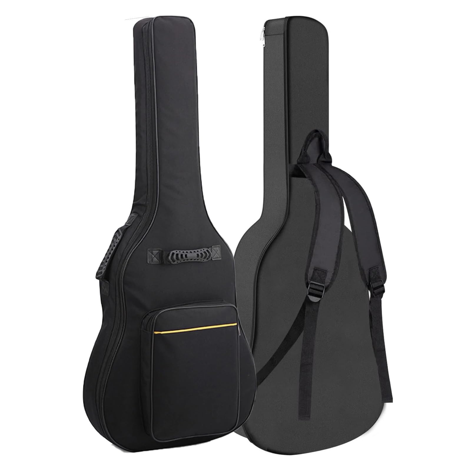 Torba na gitarę 36-41" Calowa torba na gitarę akustyczną Zagęszczona wyściółka z gąbki Wodoodporny regulowany pasek na ramię Etui elektryczne Odporna na kurz(Acoustic 40 41In)