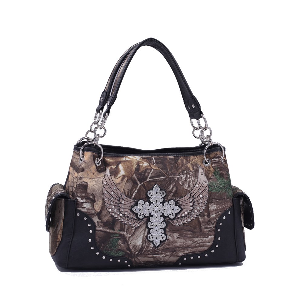 Emperia Outfitters Fly Faith Realtree Cross Concealed Carry Tote Bag